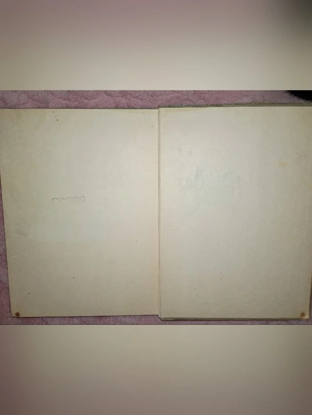 Vintage hardcover book is 